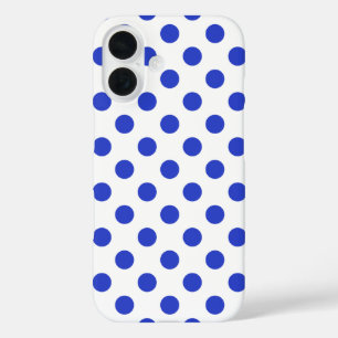青王室の水玉模様 iPhone 16ケース