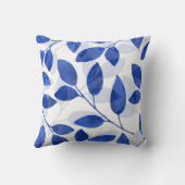 青王室の水色葉 クッション (裏面)