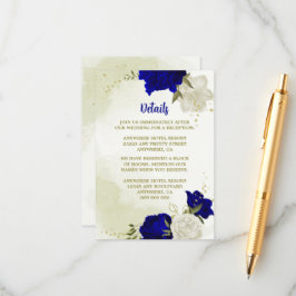 青王室の白の花が緑離れ エンクロージャーカード