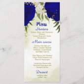 青王室の白の花葉は結婚青 メニュー (正面)