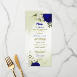 青王室の白の花葉は結婚青 メニュー