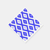 青王室の白ひし形 スタンダードカクテルナプキン (角)