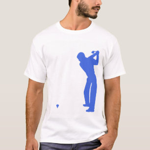 青王室の白ゴルフ Tシャツ