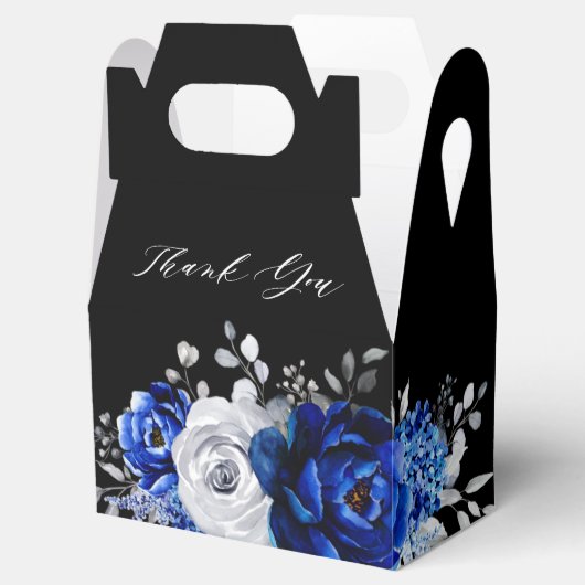 青王室の白シルバーメタリックブライダルシャワーFav フェイバーボックス (オープン)