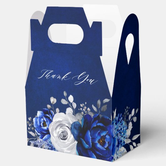 青王室の白シルバーメタリックブライダルシャワーFav フェイバーボックス (オープン)