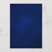 青王室の白メタリック銀フローラ詳細en エンクロージャーカード (裏面)