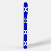 青王室の白モロッコクローバーパターン#5 Case-Mate iPhoneケース (裏面 / 右)