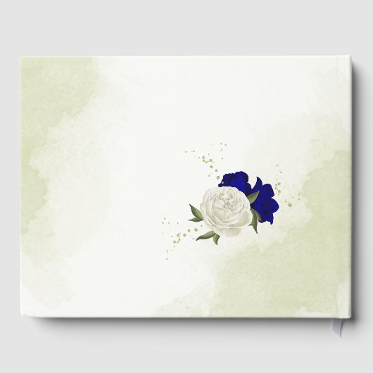 青王室の白 ゲストブック (裏面)