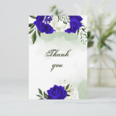 青王室の白 サンキューカード (スタンド正面)