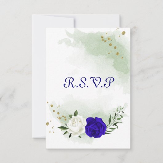 青王室の白 出欠カード (裏面)