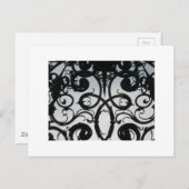 青王室の空に向かって渦巻く門 ポストカード (正面/裏面)