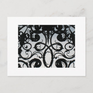 青王室の空に向かって渦巻く門 ポストカード