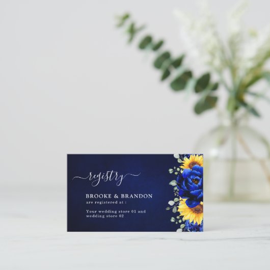 青王室の素朴ひま結婚わり登録Enclo エンクロージャーカード (スタンド正面)