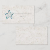 青王室の素朴魚結婚座席表 プレイスカード (正面/裏面)