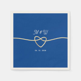 青王室の結婚色 スタンダードカクテルナプキン