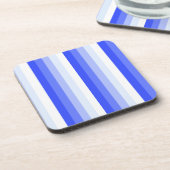 青王室の色のシャストライプドウ コースター (左側)