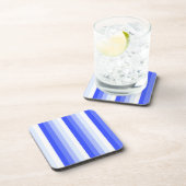 青王室の色のシャストライプドウ コースター (右側)