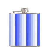 青王室の色のシャストライプドウ フラスク (正面)