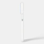 青王室の色のシャストライプドウ Case-Mate iPhoneケース (裏面 / 左)