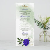 青王室の色の白い結婚花 メニュー (スタンド正面)