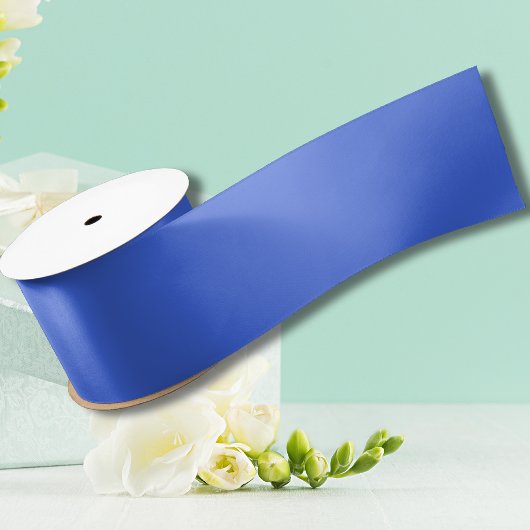 青王室の色無地の |クラシック |エレガント | サテンリボン