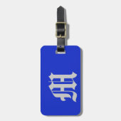 青王室の色 ラゲッジタグ (正面縦)