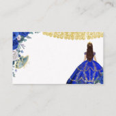 青王室の花クインセアニラQRギフトレジストリ エンクロージャーカード (裏面)