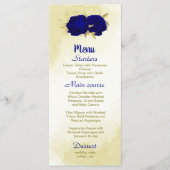 青王室の花金ゴールド結婚植物 メニュー (正面)