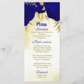 青王室の花金ゴールド結婚植物 メニュー (正面)