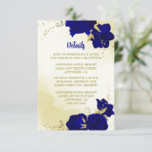 青王室の花金ゴールド離れ エンクロージャーカード (スタンド正面)