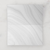 青王室の花銀色 プレイスカード (内部開封)