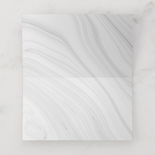 青王室の花銀色 プレイスカード (内部開封)