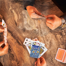 青王室の芸術的万華鏡のように千変万化するパターン トランプ