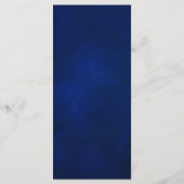 青王室の薄紫パープルフローラ結婚ズ メニュー (裏面)