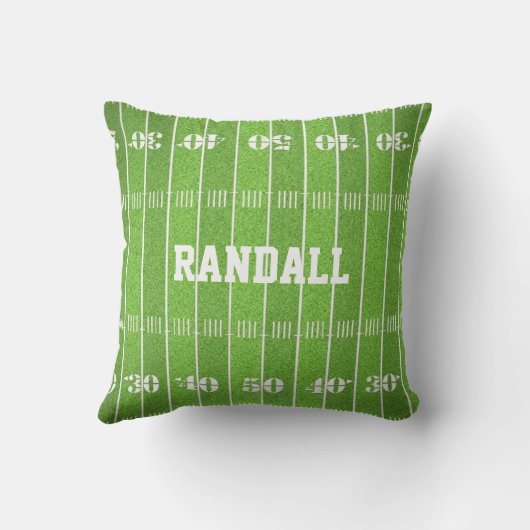 青王室の赤・白サッカー部パーソナライズされた クッション (裏面)