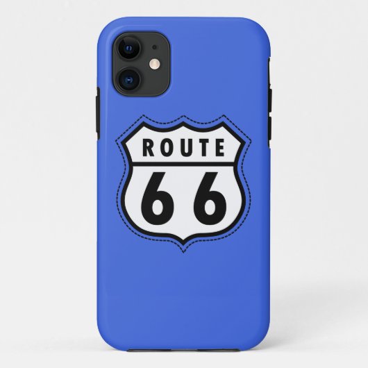 青王室の路66道路標識 Case-Mate iPhoneケース (裏面)