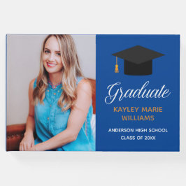 青王室の金ゴールド卒業写真2025サイン ゲストブック