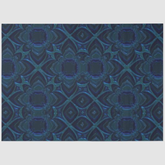 青王室の金属デザインの背景の分離 薄葉紙 (正面)