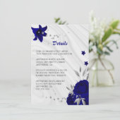 青王室の銀グレーフローラ大理石詳細 エンクロージャーカード (スタンド正面)