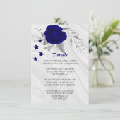 青王室の銀グレーフローラ大理石詳細 エンクロージャーカード (スタンド正面)