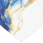 青王室の黄金ゴールドアルコールインクテーブルランナー ショートテーブルランナー (コーナー)