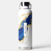 青王室の黄金ゴールドエレガント大学院生 ウォーターボトル (背面)