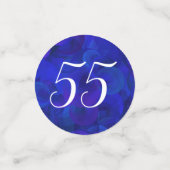 青王室の55と除退職した職パーティー コンフェッティ (スモール正面)