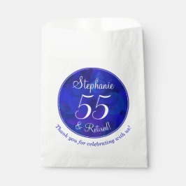 青王室の55と除退職した職パーティー フェイバーバッグ