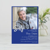 青王室の60番目の誕生日写真 招待状 (スタンド正面)