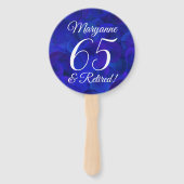 青王室の65と除退職した職パーティー ハンドファン (正面)