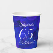 青王室の65と除退職した職パーティー 紙コップ (裏面)