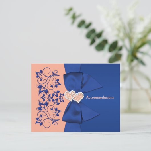 青王室の、桃フローラ、ハートエンクロージャカード エンクロージャーカード (スタンド正面)