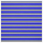 青王室の、灰色、黒、ベージュ、青 ファブリック (見本)