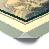 青瓦台文人風景18世紀–16x20 ポスター (角)